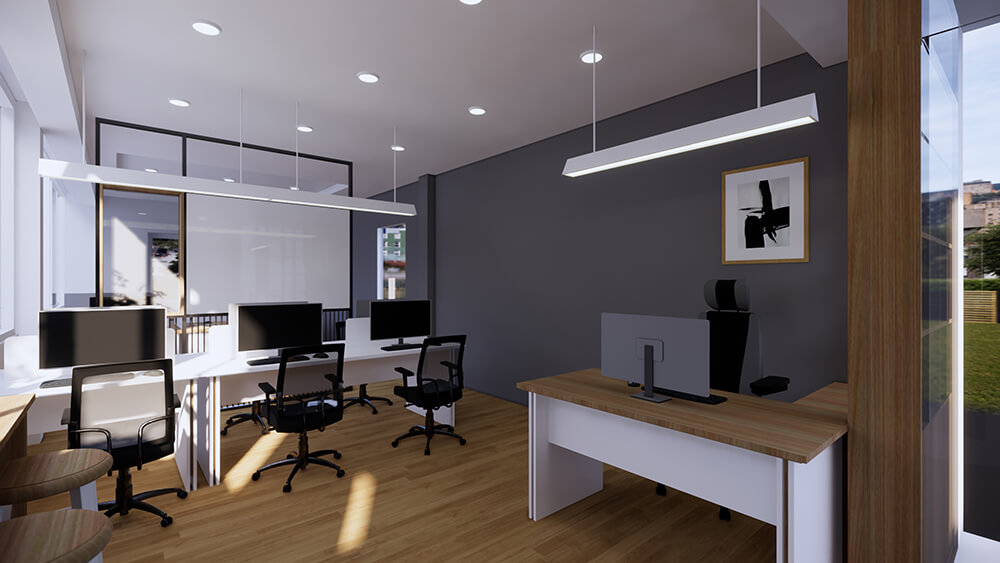 Nội thất văn phòng Công ty thiết kế cao cấp