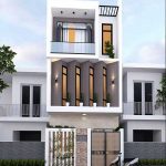 Nhà đẹp nhà phố 3 tầng 5m sang chảnh - hiện đại